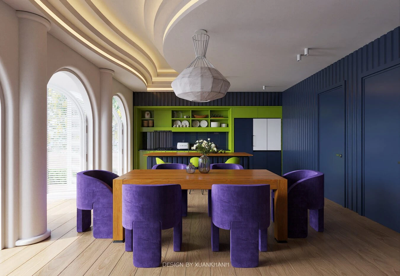 Living Room Modern 3D Model Free Download SketchUp ID 100000355 (Xuan Khanh)