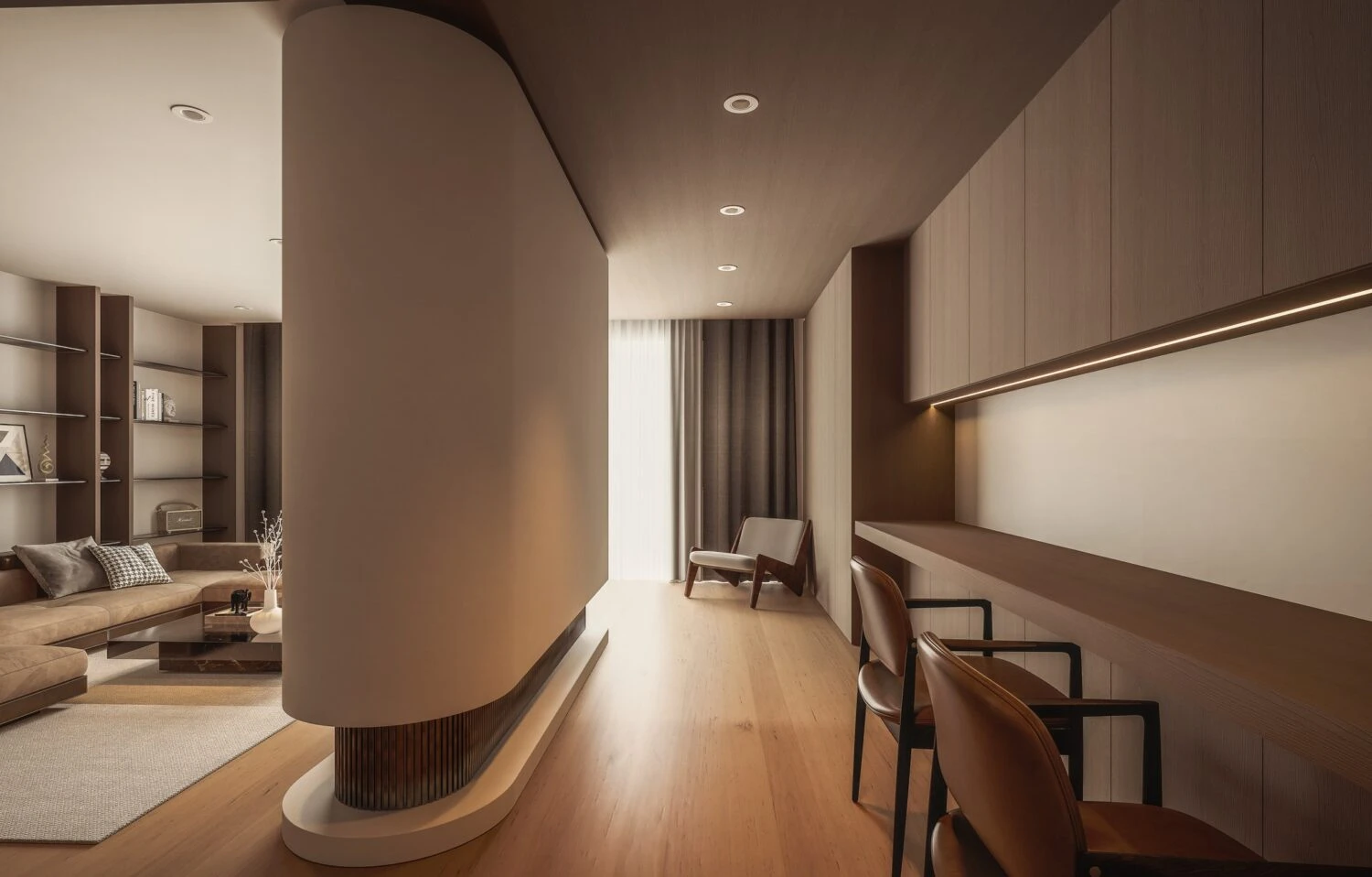 SketchUp Free Living Room Modern D5 3D Model Free Download SketchUp ID 100000415 (Thanh Tung)