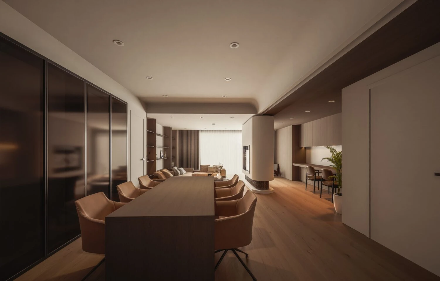 SketchUp Free Living Room Modern D5 3D Model Free Download SketchUp ID 100000415 (Thanh Tung)