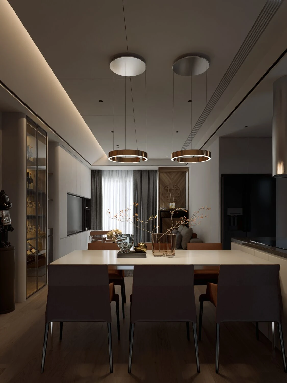 Living Room Modern D5 SketchUp Model Free Download ID 100000391 (Quoc Vi Phan Phan)