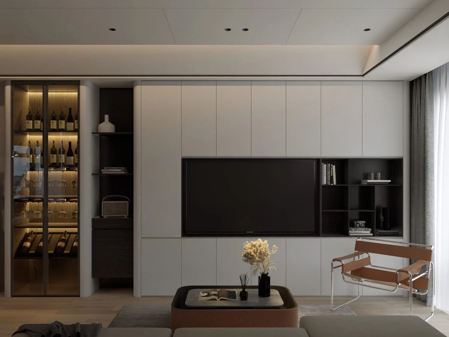 Living Room Modern D5 SketchUp Model Free Download ID 100000391 (Quoc Vi Phan Phan)