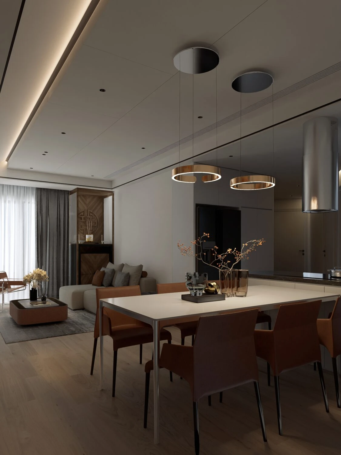 Living Room Modern D5 SketchUp Model Free Download ID 100000391 (Quoc Vi Phan Phan)