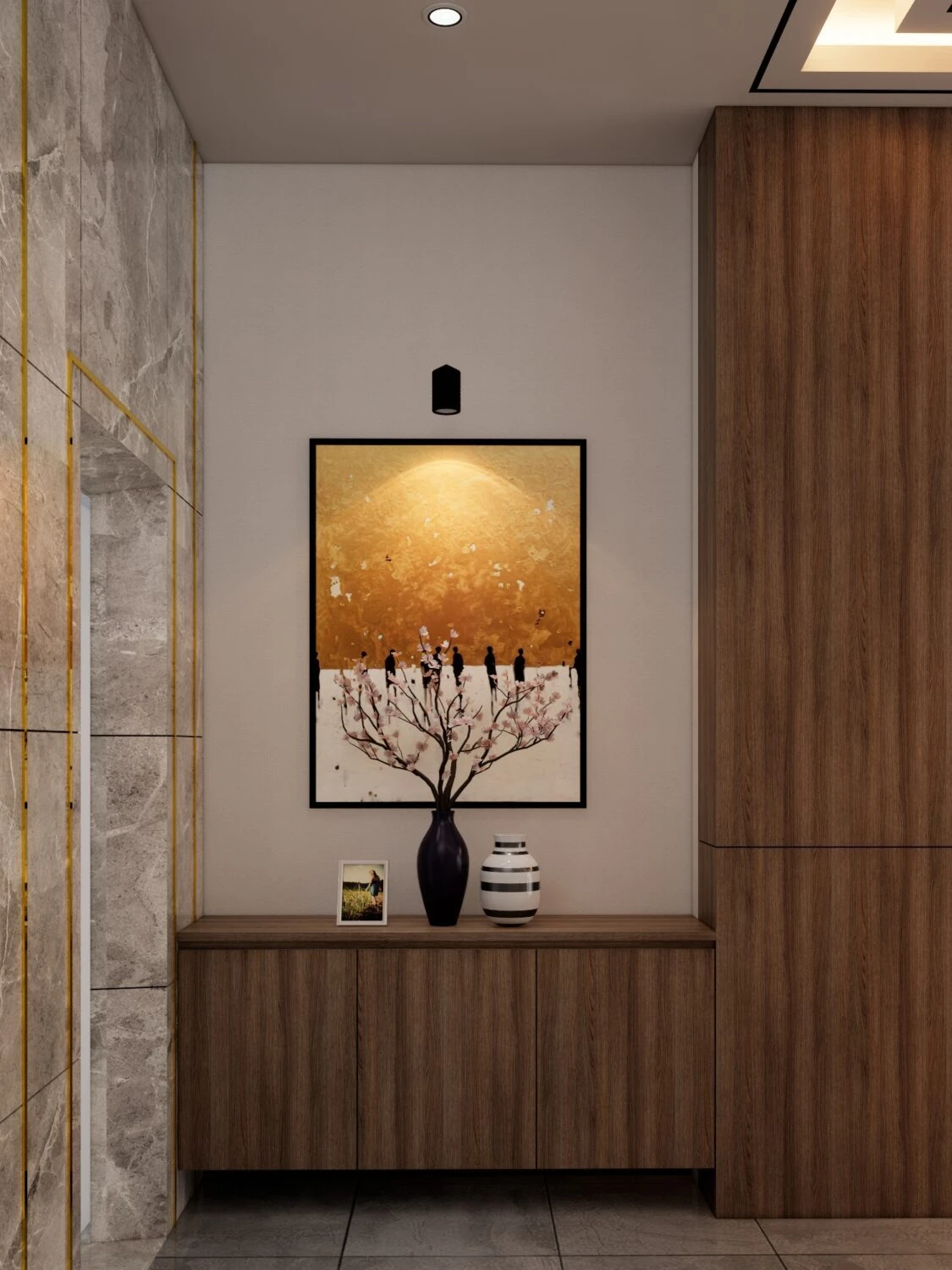 Living Room Modern Enscape 3D Model Free Download SketchUp ID 100000385 (Sang Nguyen)