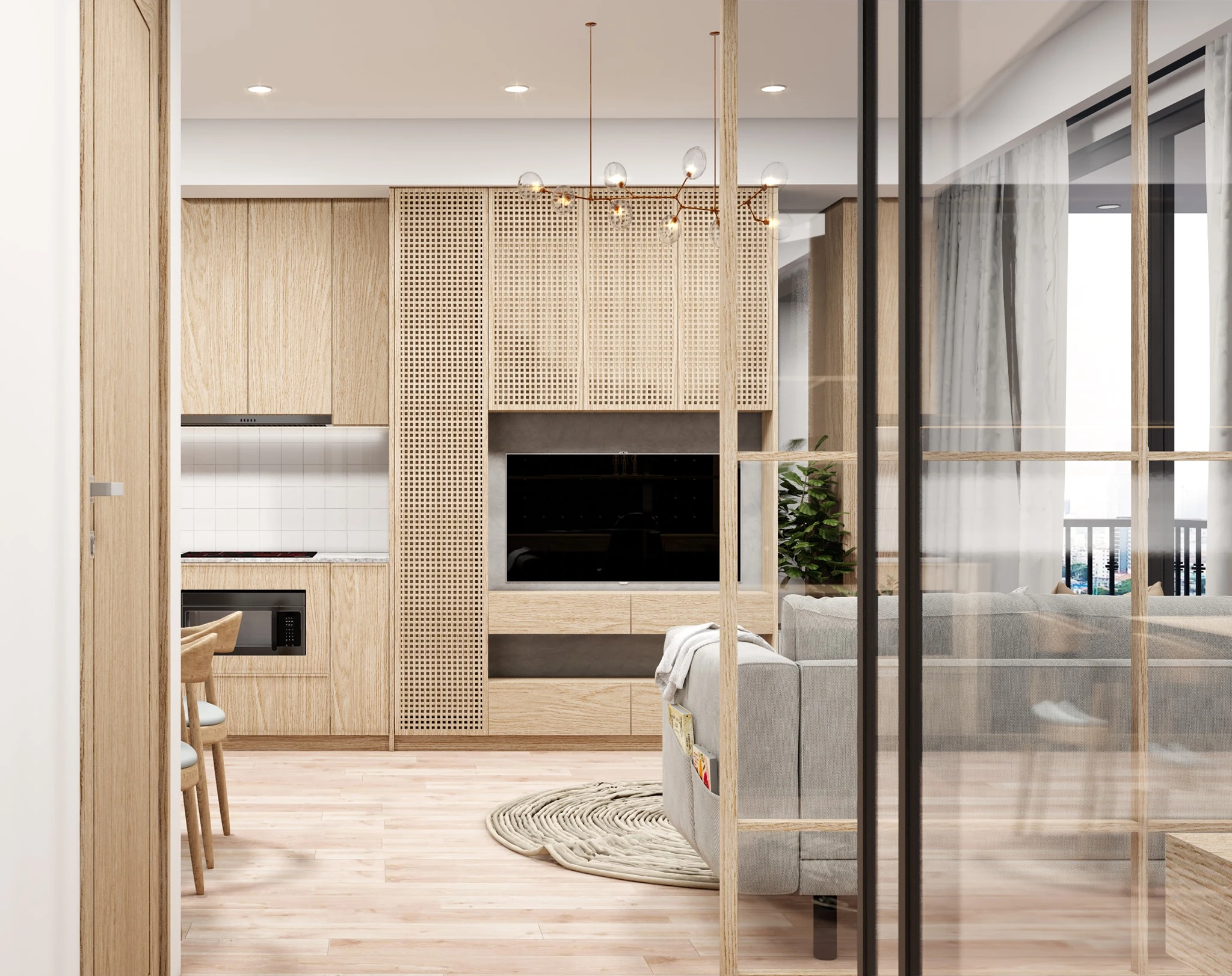 SketchUp Free Living Room Modern Free Sketchup Scene Download ID 100000210 (Quang Trung)