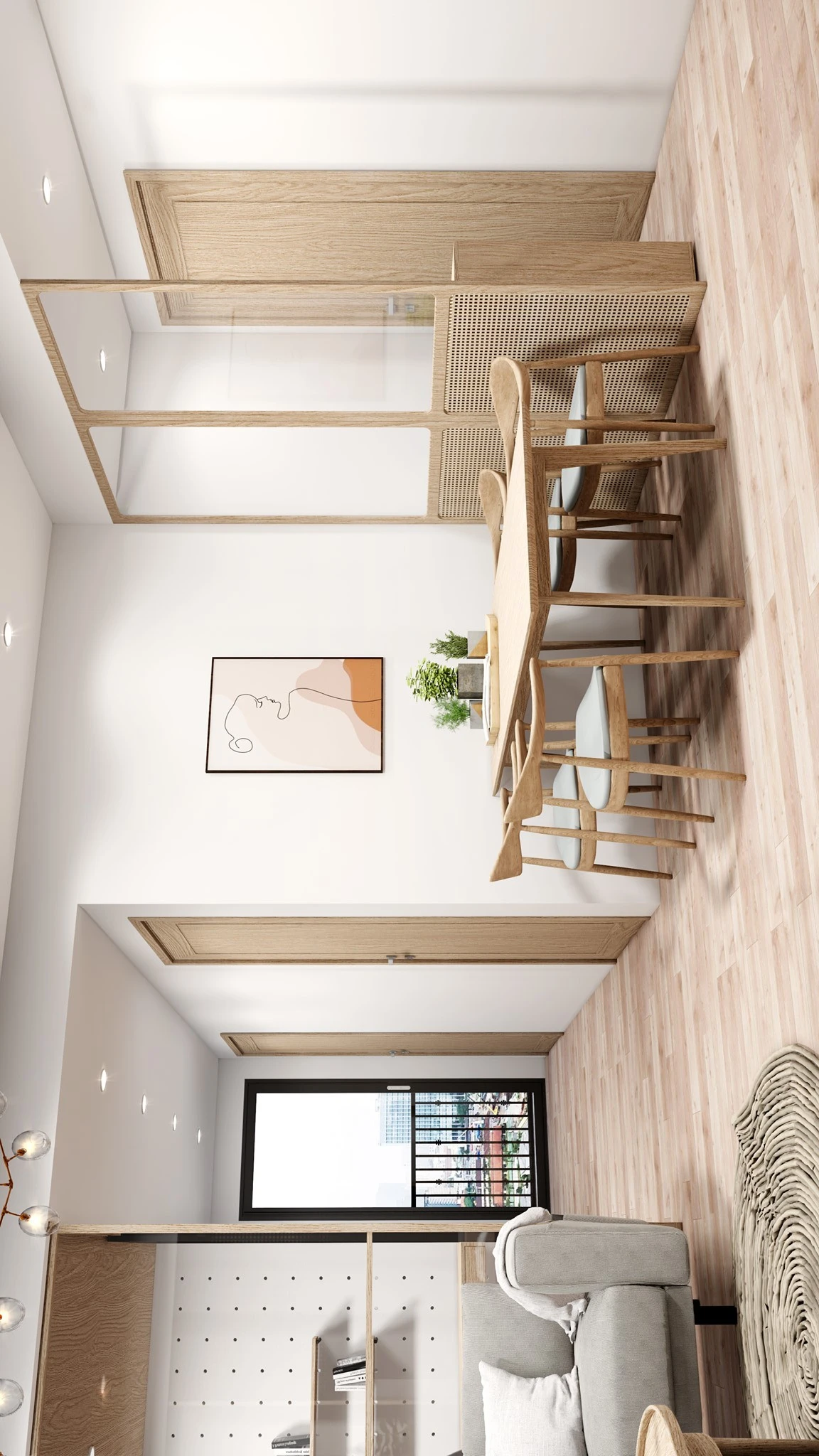 SketchUp Free Living Room Modern Free Sketchup Scene Download ID 100000210 (Quang Trung)