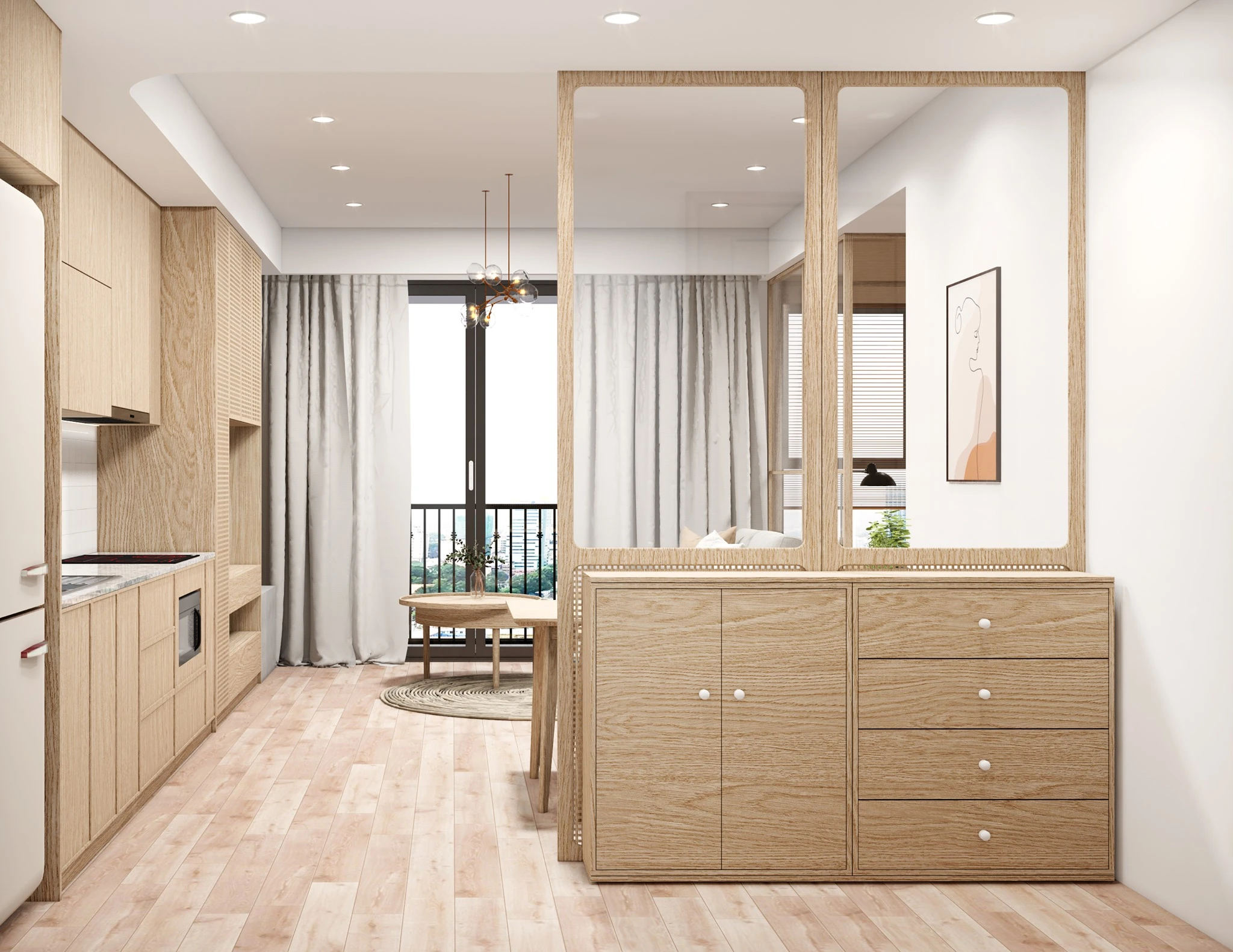 SketchUp Free Living Room Modern Free Sketchup Scene Download ID 100000210 (Quang Trung)