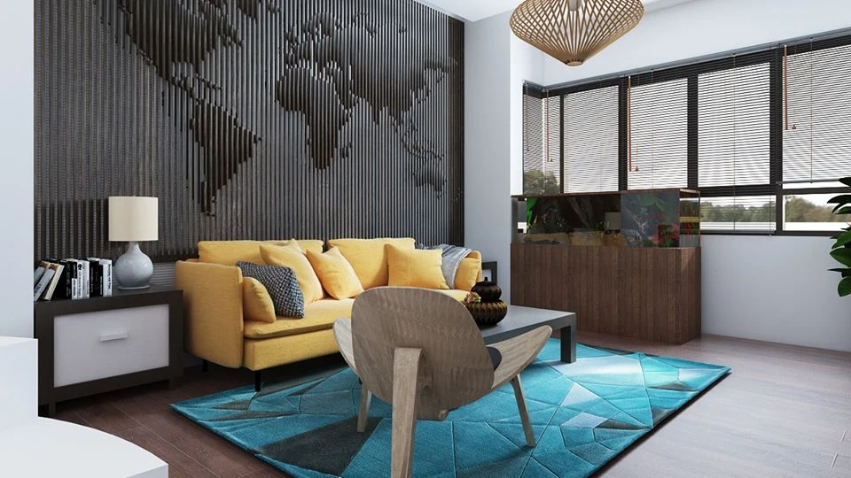 SketchUp Free Living Room Modern Sketchup Model Download Free ID 100000192 (Binh Thanh Tran)