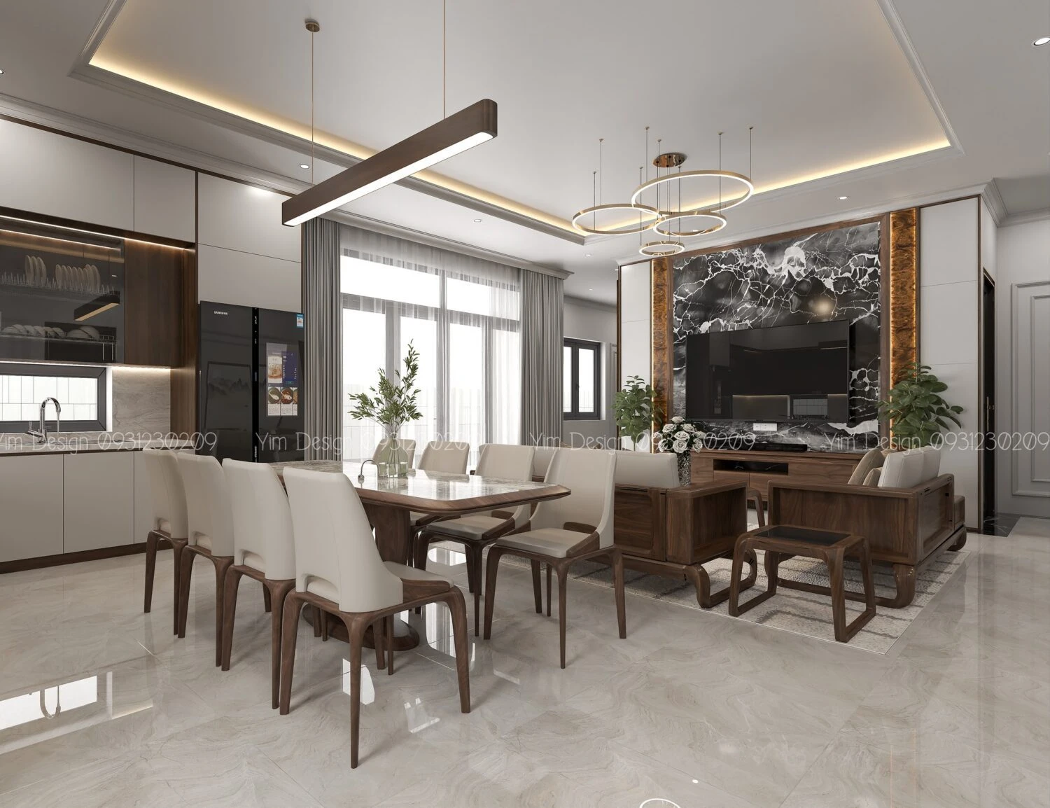 Living Room Modern Vantage Free Download SketchUp Models ID 100000397 (Quoc Khanh)