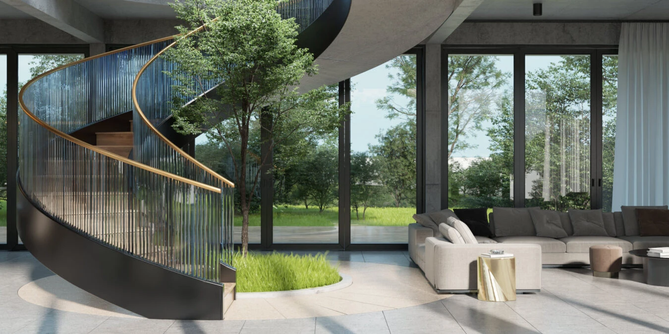 SketchUp Free Living Room Modern Vray Enscape Model Free Download ID 100000288 (Ngo Hai)