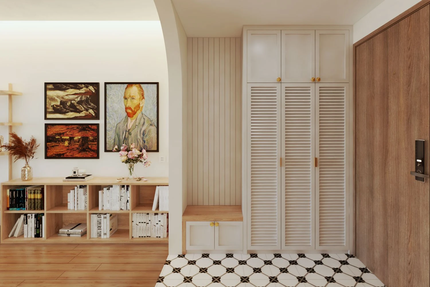 SketchUp Free Living Room Modern Vray Enscape Model Free Download ID 100000318 (Le Tien Dung)