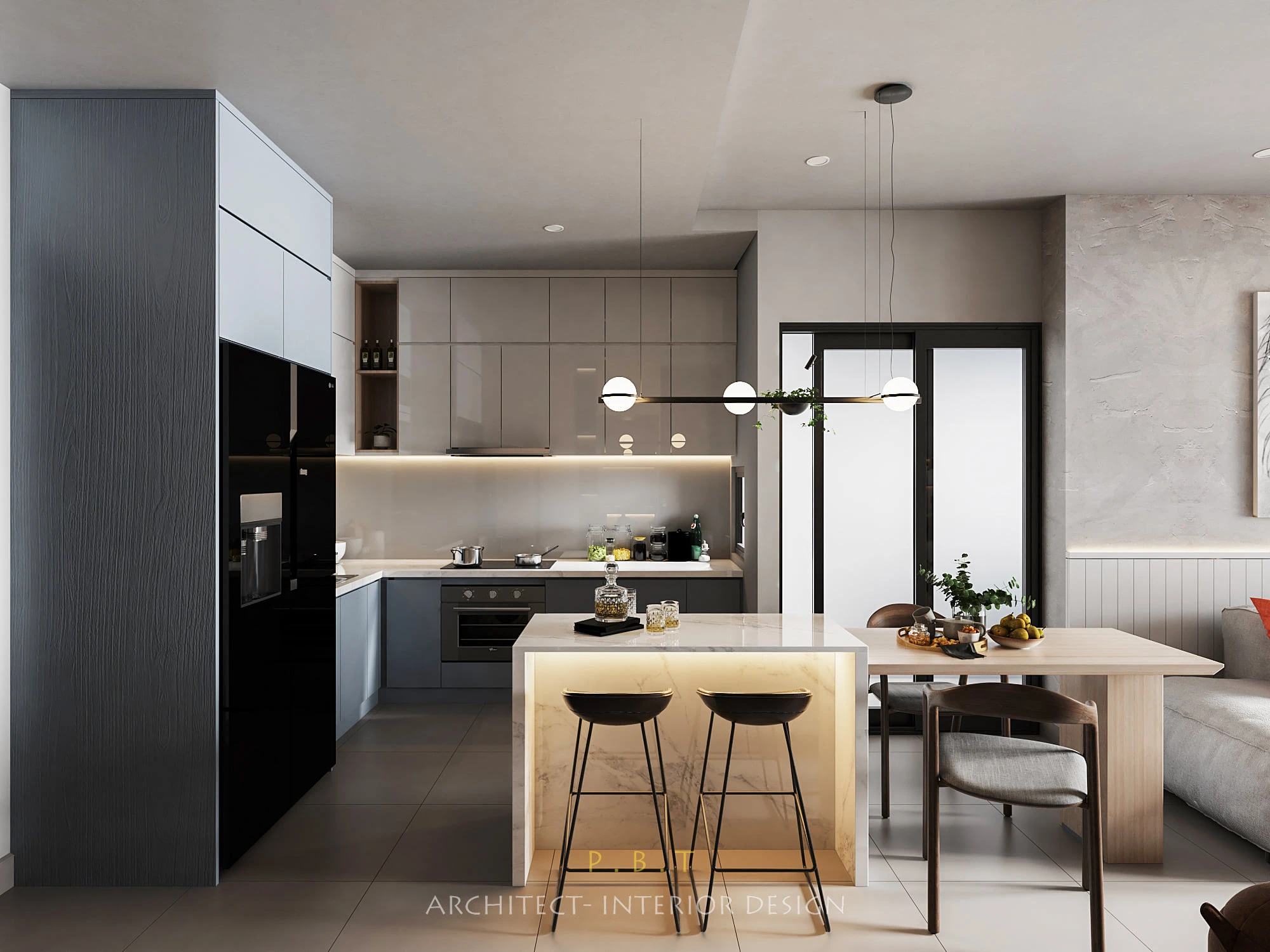 Living Room Modern Vray Free Sketchup Scene Download ID 100000240 (Pham Bao Toan)