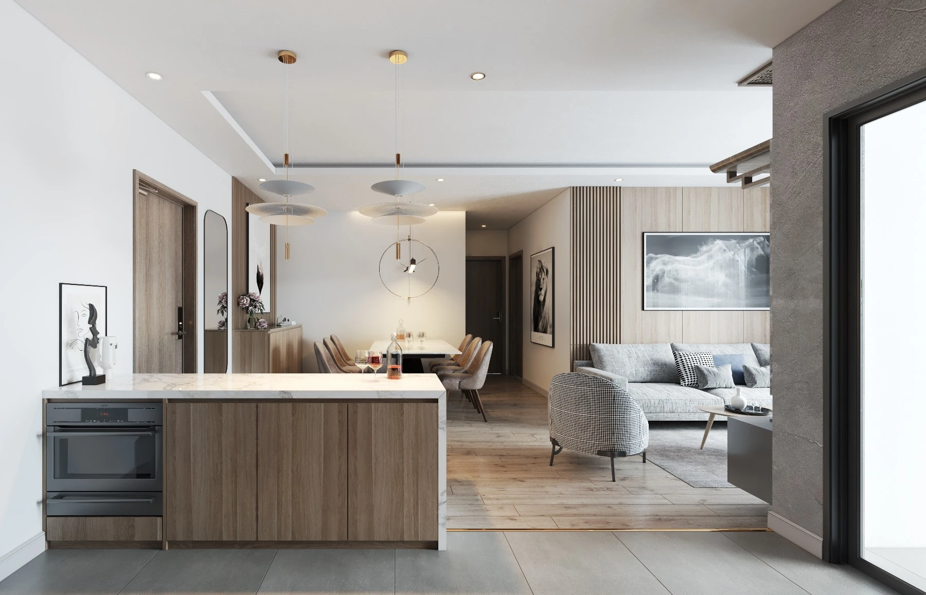 Living Room Modern Vray Sketchup Model Free Download ID 100000276 (Ha Anh)