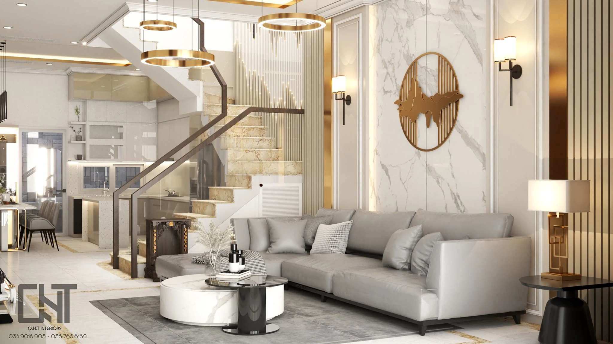 Living Room Modern Vray Sketchup Scene Free Download ID 100000264 (Quan Nguyen)