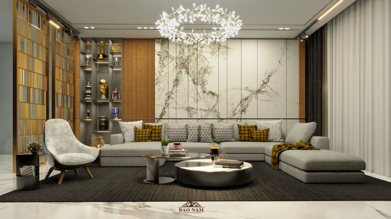 Living Room Modern Vray Sketchup Scene Free Download ID 100000294 (Bao Lan Nguyen)