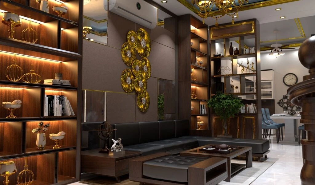 SketchUp Free Living Room SketchUp Model Free Download Vray Modern ID 100000332 (Bui Duy Thuong)