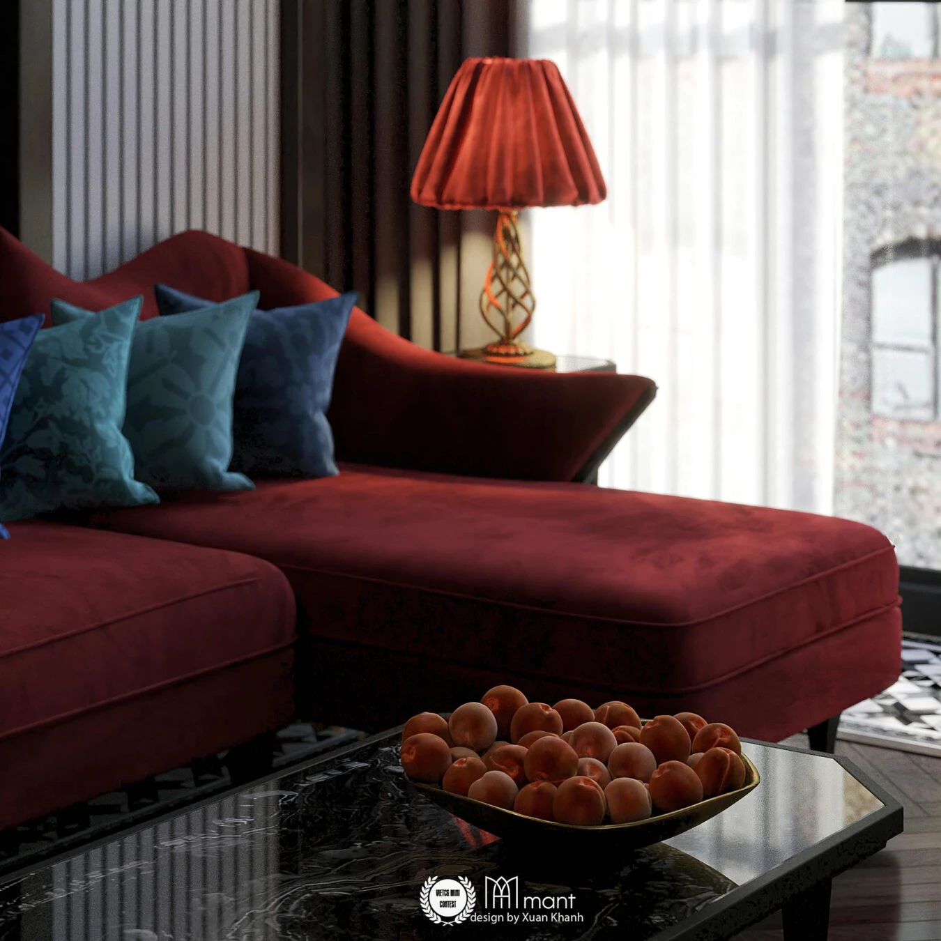 Living Room SketchUp Model Free Modern Download ID 100000351 (Xuan Khanh)