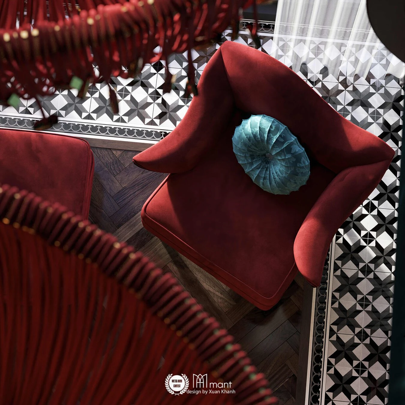 Living Room SketchUp Model Free Modern Download ID 100000351 (Xuan Khanh)