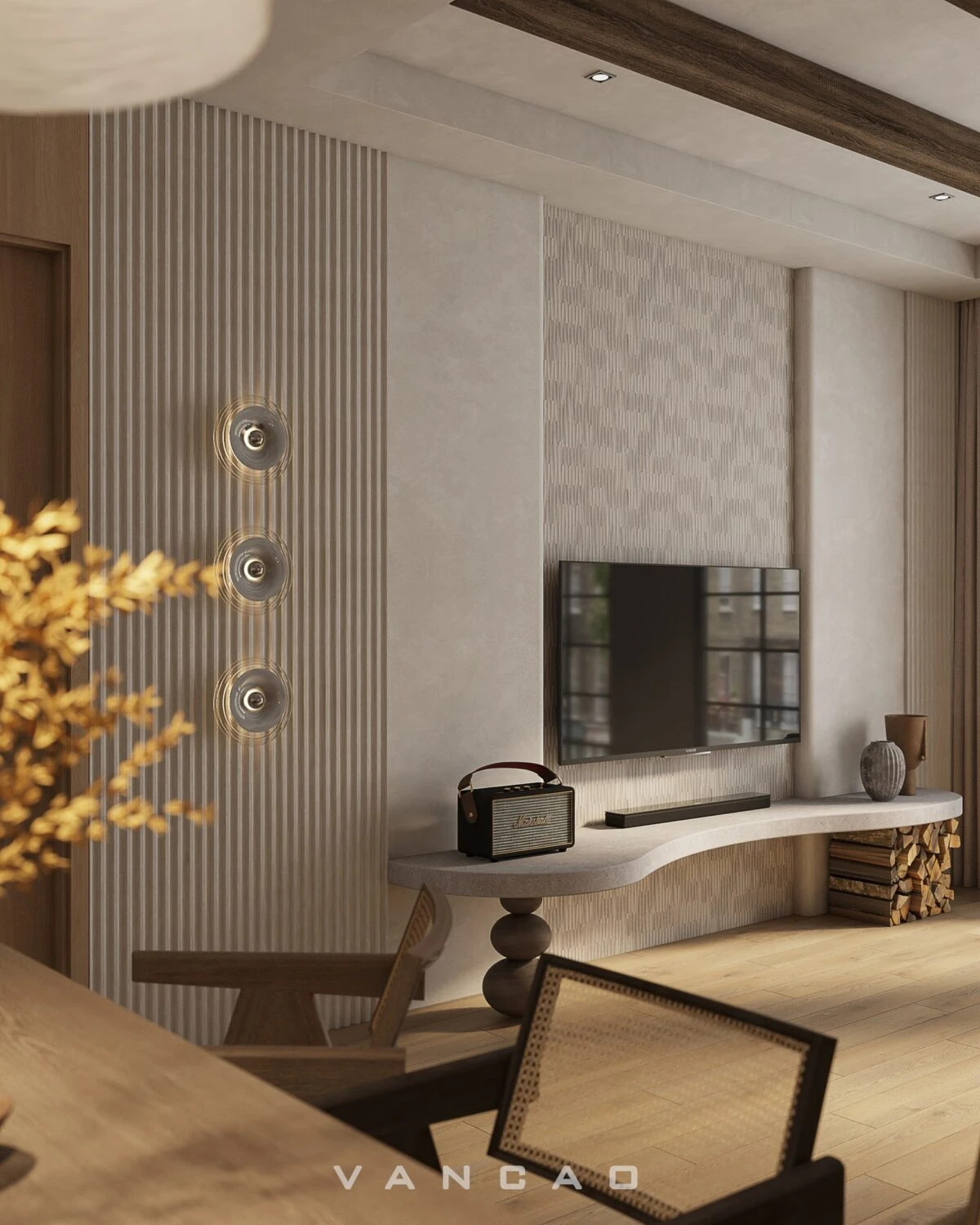 SketchUp Free Living Room SketchUp Model Free Vray Modern Download ID 100000411 (Cao Van Le)