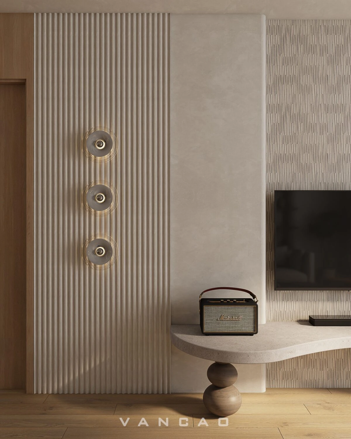 SketchUp Free Living Room SketchUp Model Free Vray Modern Download ID 100000411 (Cao Van Le)