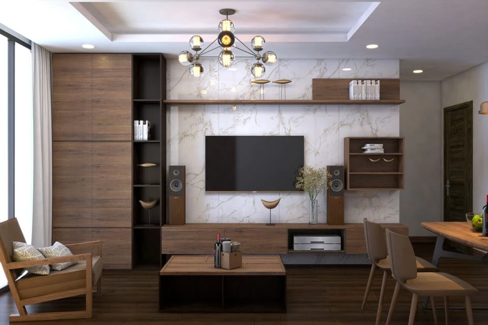 Living Room Sketchup 3D Models Free Download Modern ID 100000153 (Do Dung)