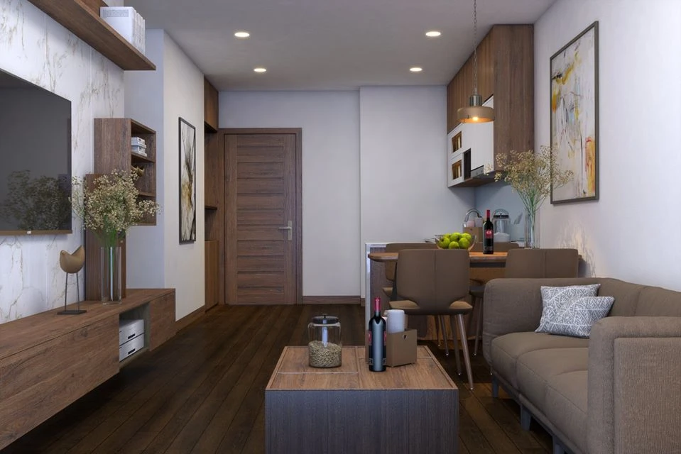 Living Room Sketchup 3D Models Free Download Modern ID 100000153 (Do Dung)