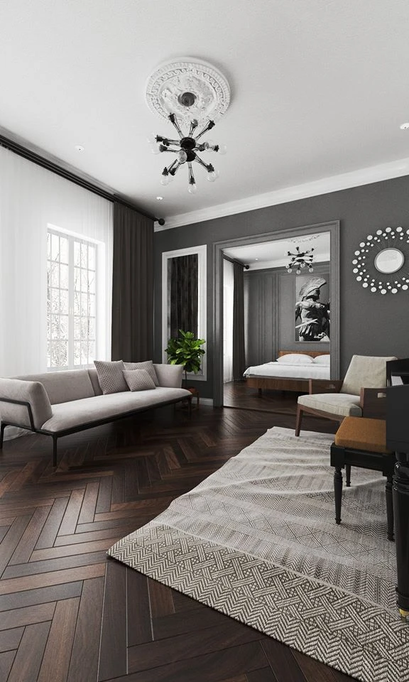 Living Room Sketchup Free Model Modern Download ID 100000147 (Binh Thanh Tran)