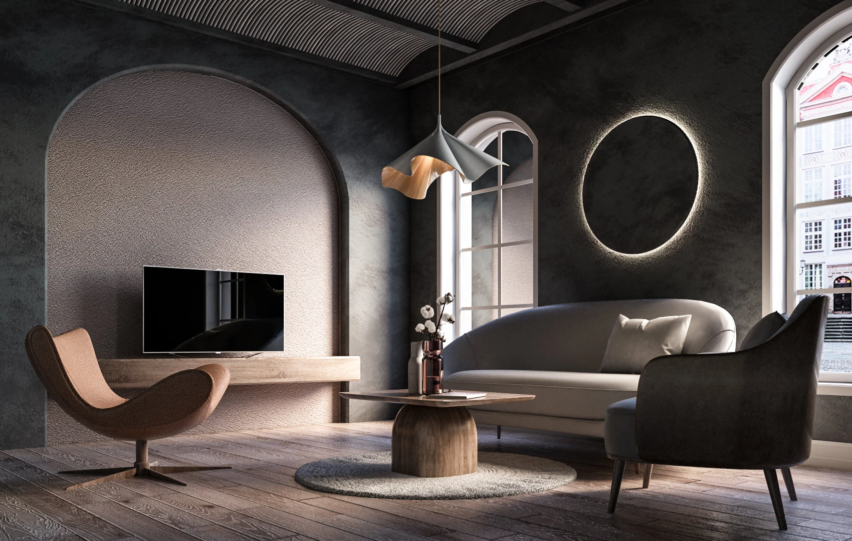 Living Room Sketchup Model Download Modern Free ID 100000272 (Nguyen Dinh Quoc)