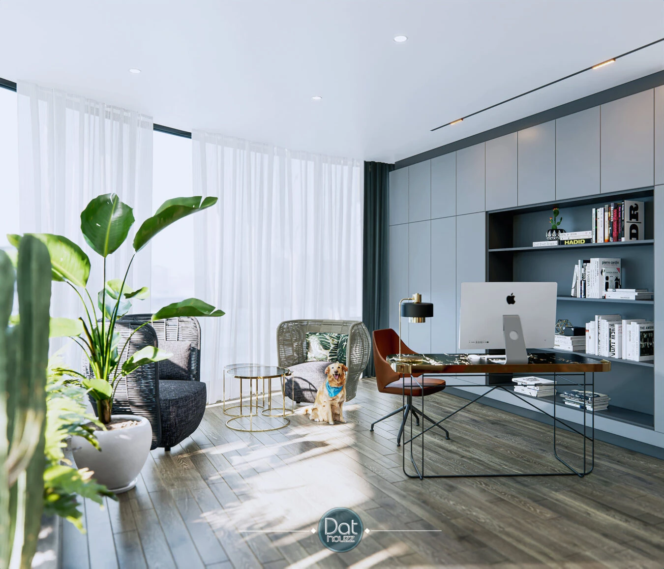 SketchUp Free Living Room Sketchup Model Free Download Enscape Modern ID 100000296 (Dat Houzz)