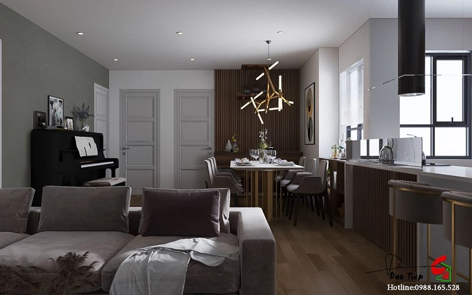 SketchUp Free Living Room Sketchup Scene Download Modern Free ID 100000189 (Dao Tiep)