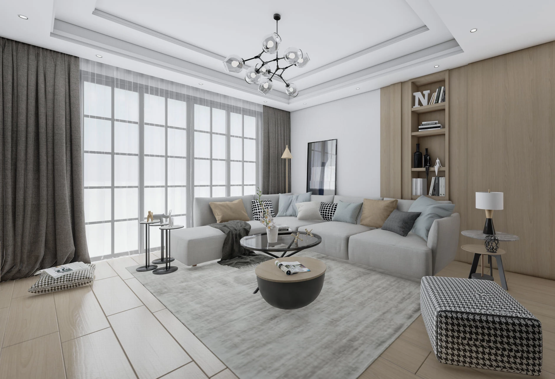 SketchUp Free Living Room Sketchup Scene Free Download Modern ID 100000224 (Bravo Ty)