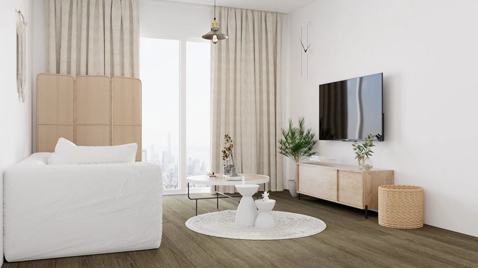 SketchUp Free Living Room Sketchup Scene Free Download Vray Modern ID 100000194 (Nguyen Hung)