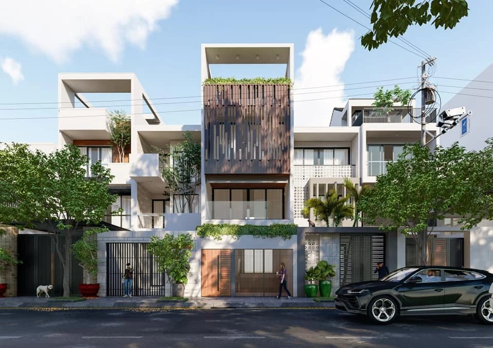 SketchUp Free Lumion Exterior Sketchup Model Download Modern ID 101000465 (Nguyen Thien)