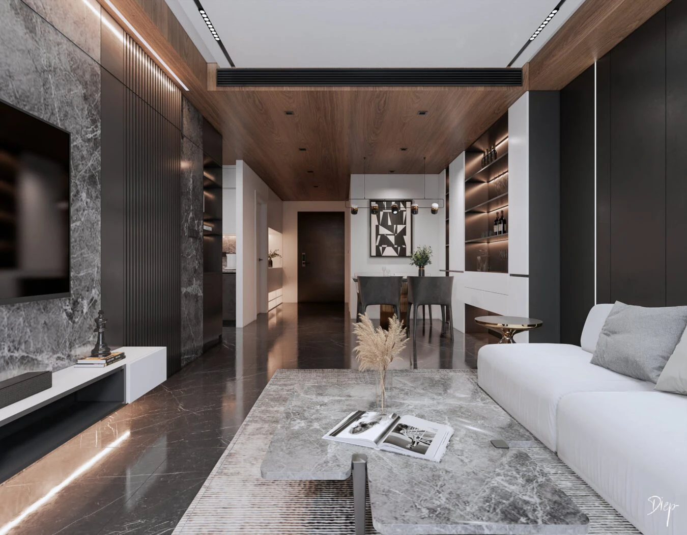 SketchUp Free Modern Apartment Free SketchUp Models Download ID 106000190 (Nguyen Duy Diep)