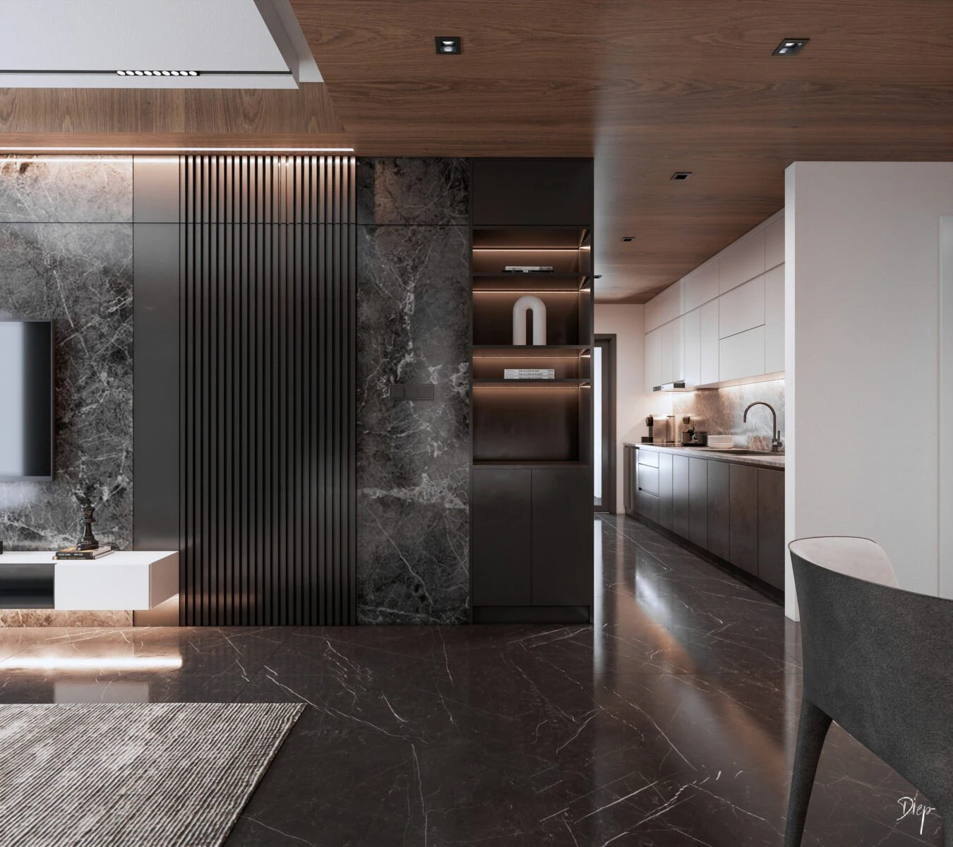 SketchUp Free Modern Apartment Free SketchUp Models Download ID 106000190 (Nguyen Duy Diep)