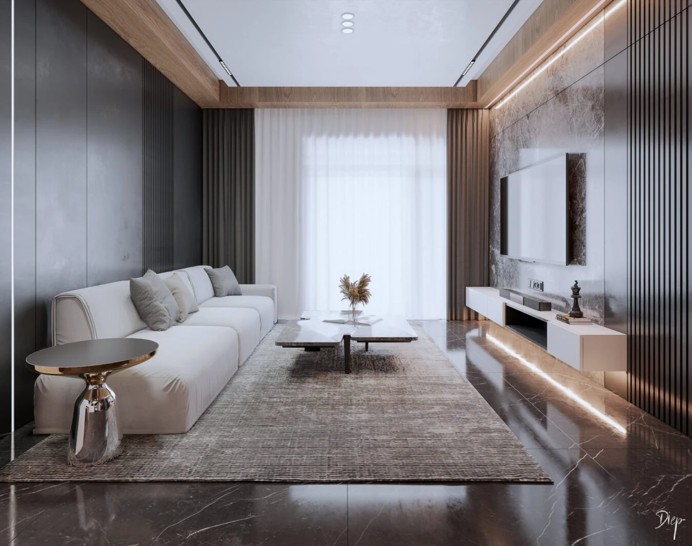 SketchUp Free Modern Apartment Free SketchUp Models Download ID 106000190 (Nguyen Duy Diep)