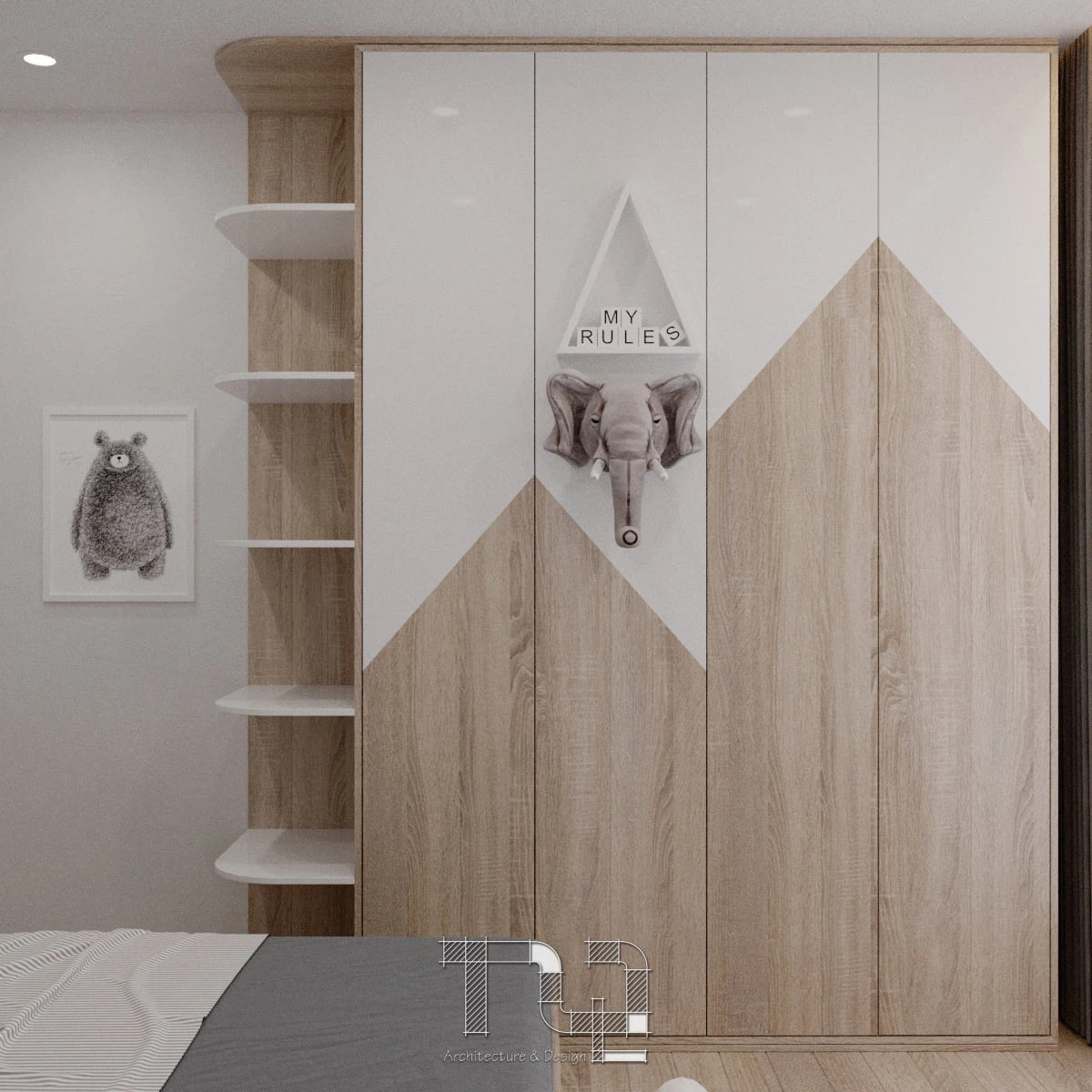 Modern Apartment SketchUp 3D Model Free Download ID 106000148 (Dang Nam Quang)