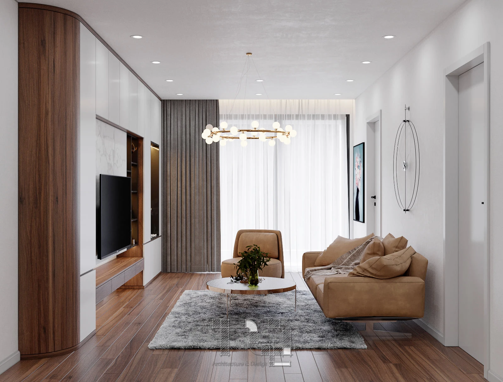 Modern Apartment SketchUp 3D Model Free Download ID 106000148 (Dang Nam Quang)