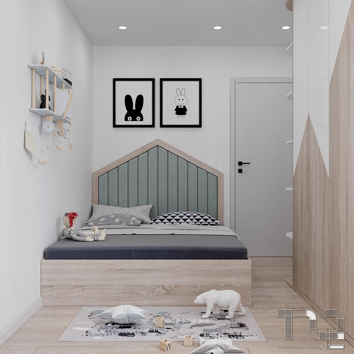 Modern Apartment SketchUp 3D Model Free Download ID 106000148 (Dang Nam Quang)