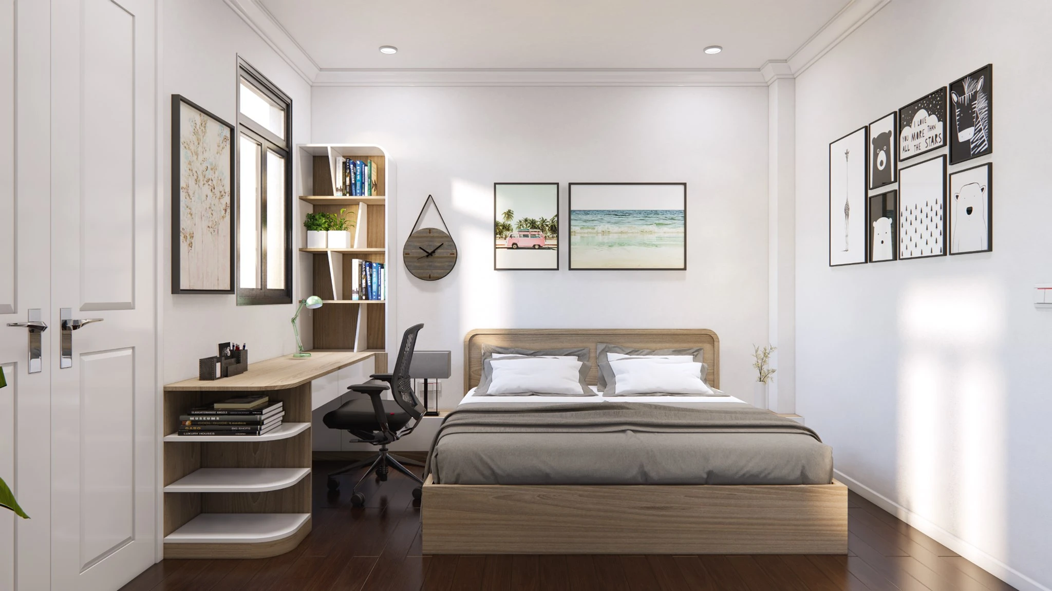 Modern Bedroom Enscape Model Free Download ID 101000432 (Dinh Tu Vu)