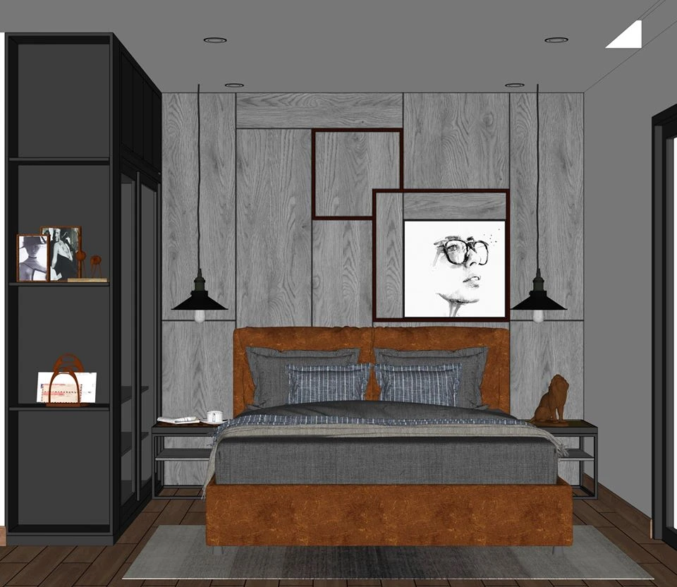 Modern Bedroom Free Sketchup Models Download ID 101000306 (Xuan Khanh)