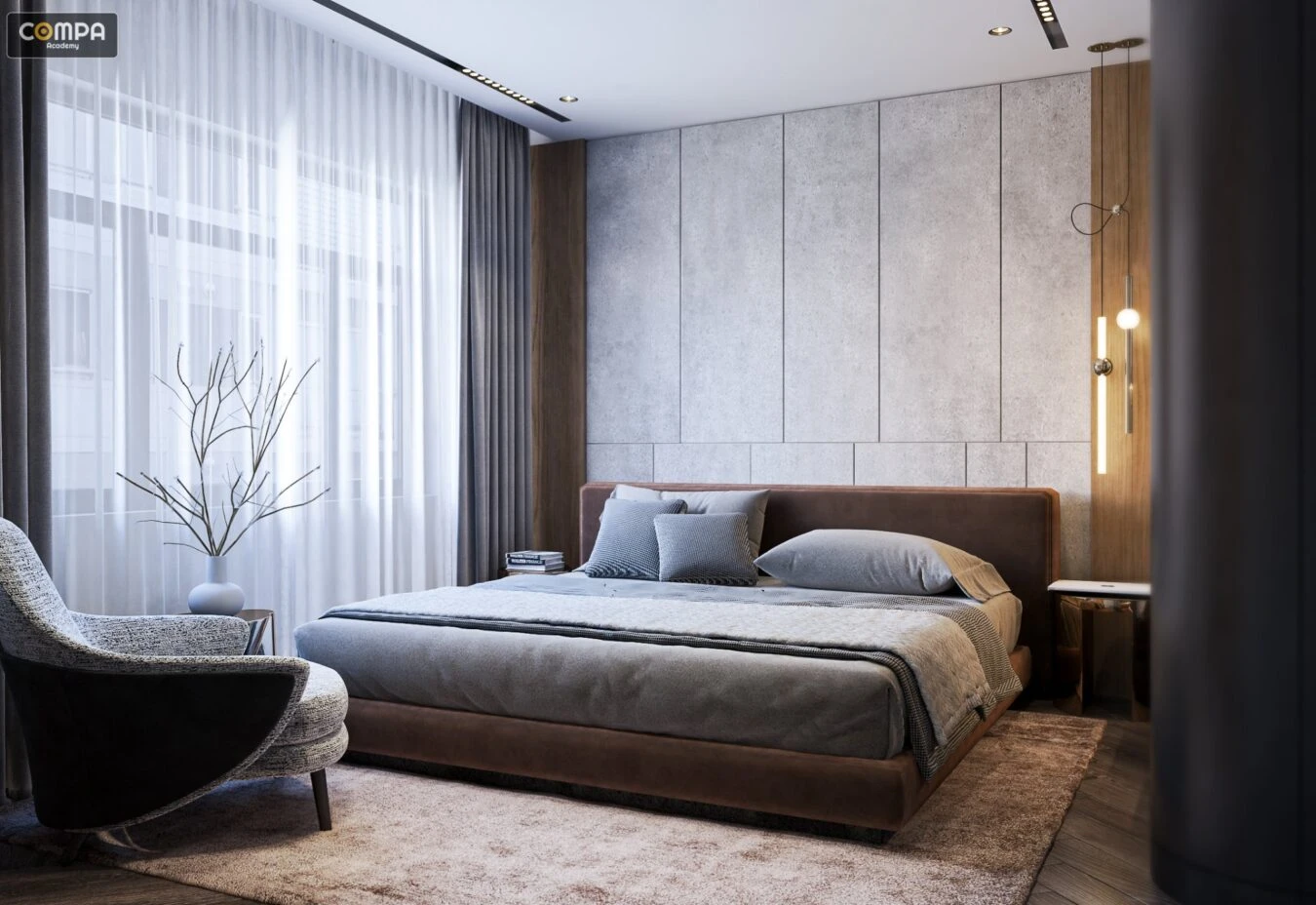 Modern Bedroom Free Sketchup Models Download ID 101000589 (Tran Viet Hung)