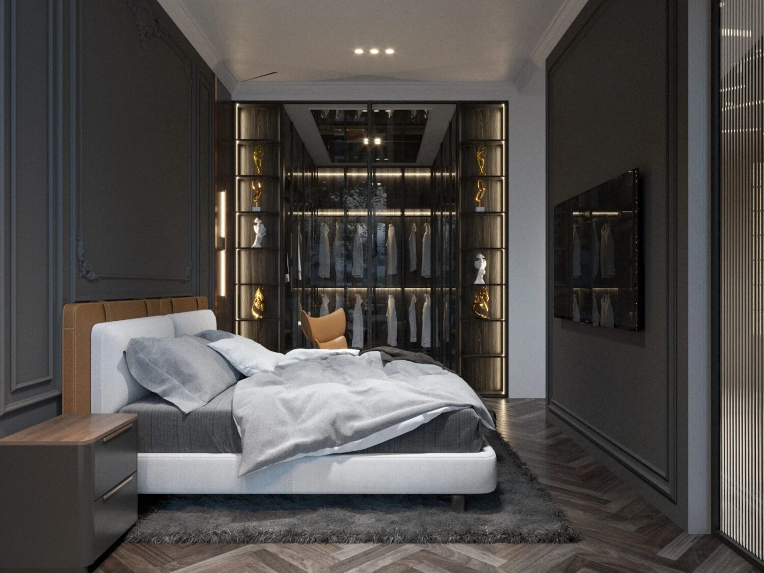 Modern Bedroom Free Sketchup Models Download ID 101000615 (Le Manh Tien)