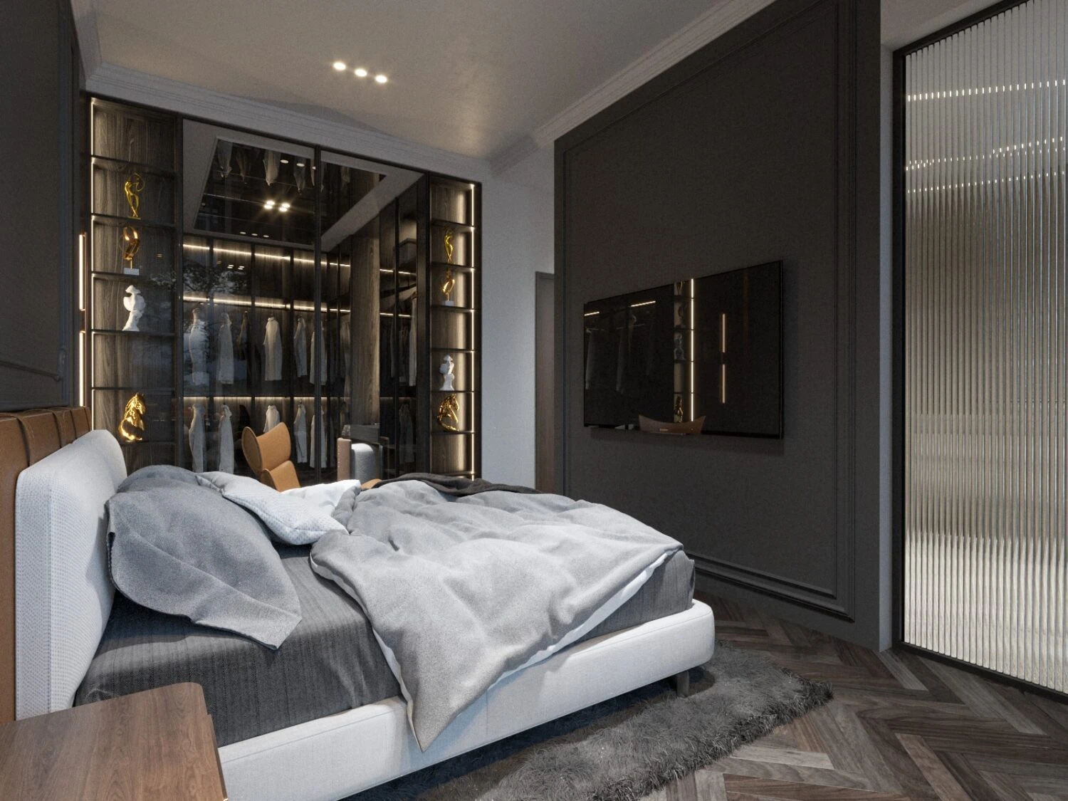 Modern Bedroom Free Sketchup Models Download ID 101000615 (Le Manh Tien)