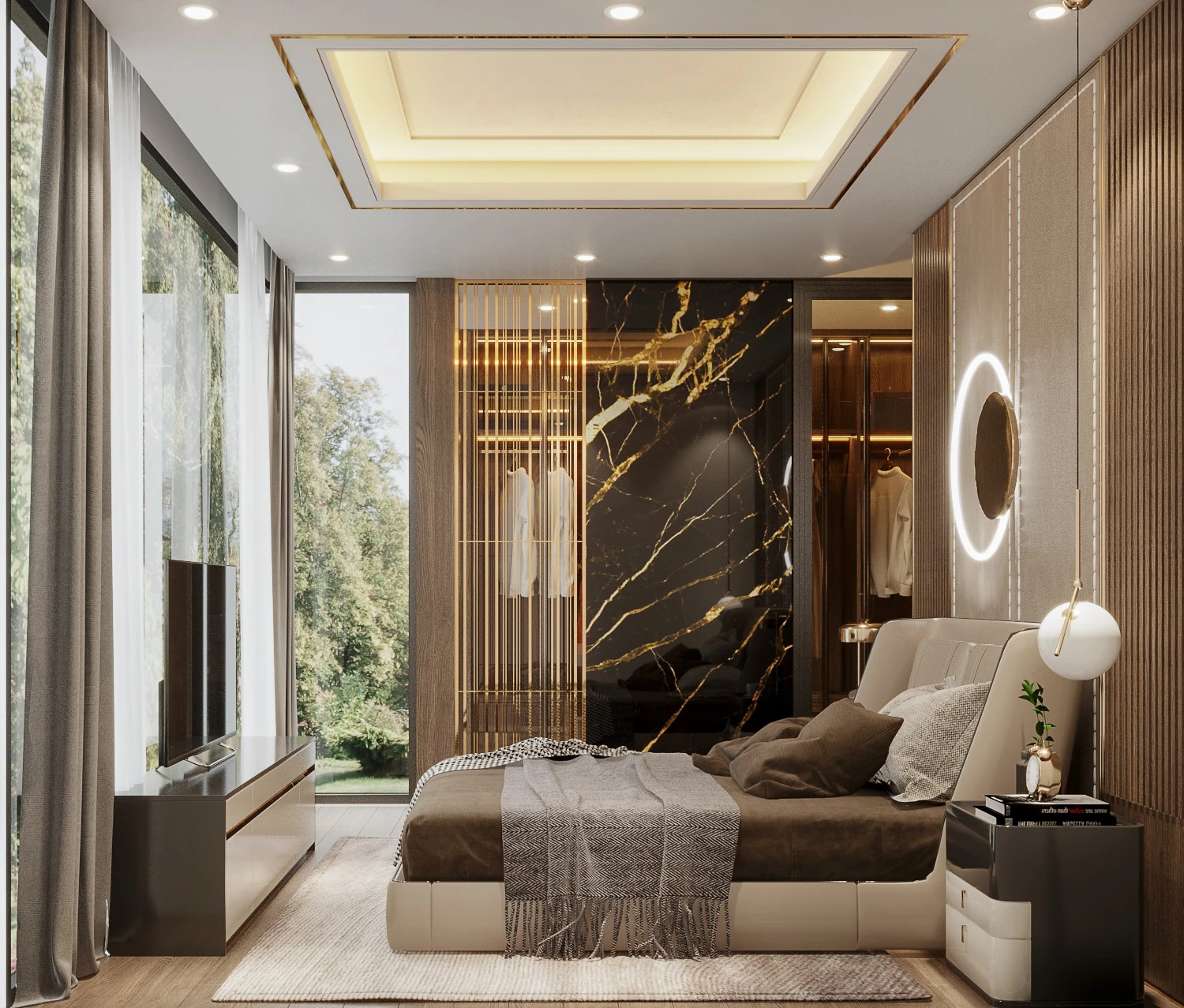 SketchUp Free Modern Bedroom Free Sketchup Scene Download ID 101000464 (Huy Dang)