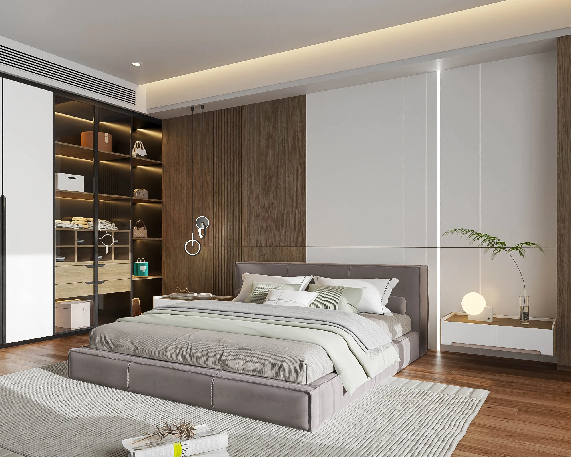 SketchUp Free Modern Bedroom Sketchup 3d Models Free Download ID 101000727 (Tran Thinh)