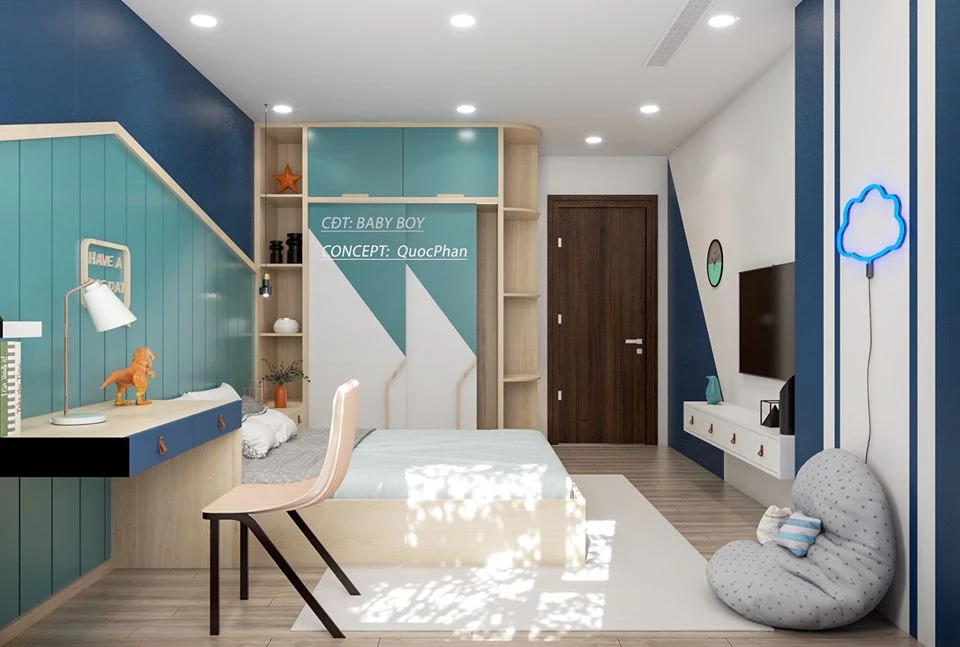 Modern Bedroom Sketchup Free Model Download ID 101000262 (Quoc Vi Phan Phan)