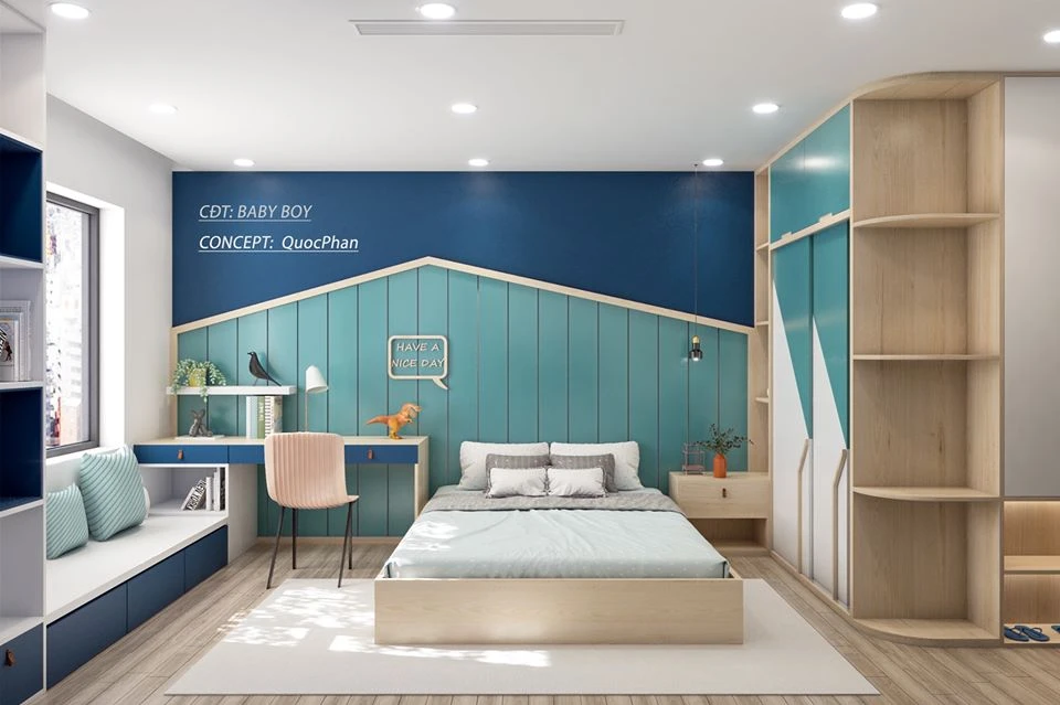 Modern Bedroom Sketchup Free Model Download ID 101000262 (Quoc Vi Phan Phan)