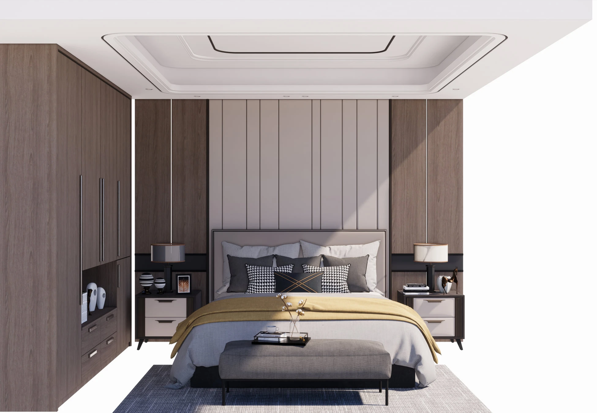 Modern Bedroom Sketchup Model Free Download ID 101000440 (Hoang Anh Minh)