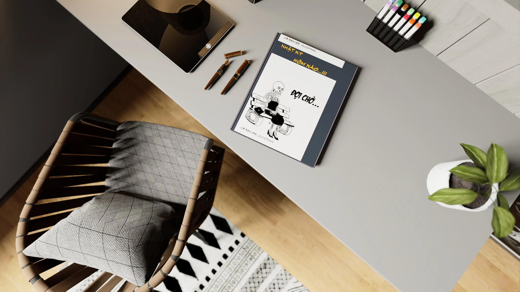 Modern Bedroom Sketchup Model Free Download ID 101000480 (Quoc Vi Phan Phan)