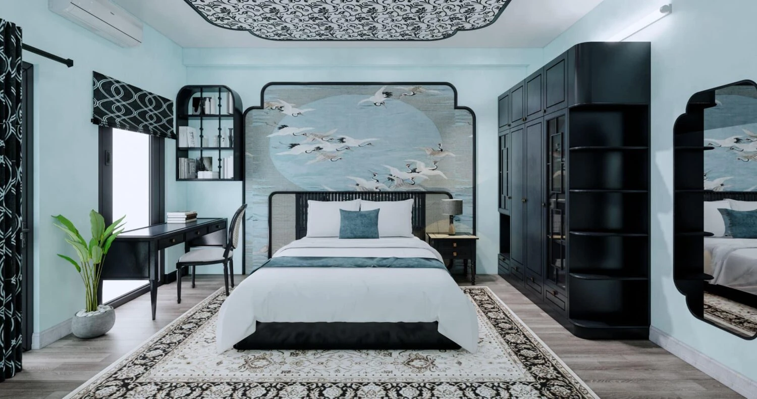 Modern Bedroom Sketchup Scene Download Free ID 101000613 (Xuan Truong)